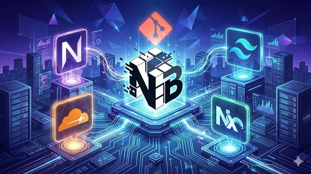 Nextblock cover showcasing dashboards and blocks